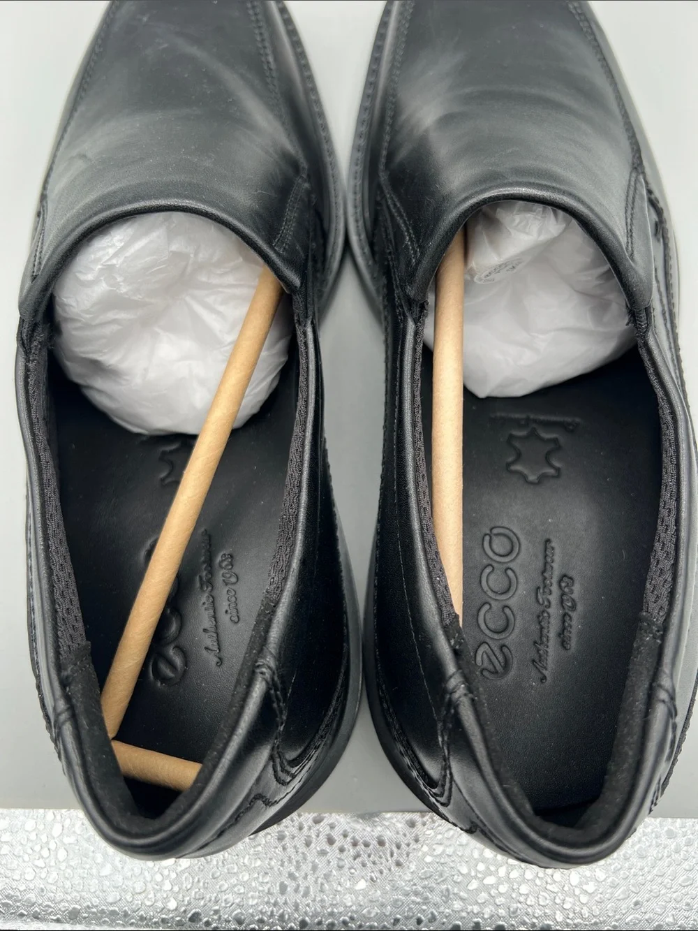 Ecco New Jersey Slip-On Loafers - Black
